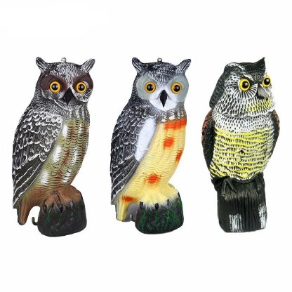 Resin Owl Garden Sculpture